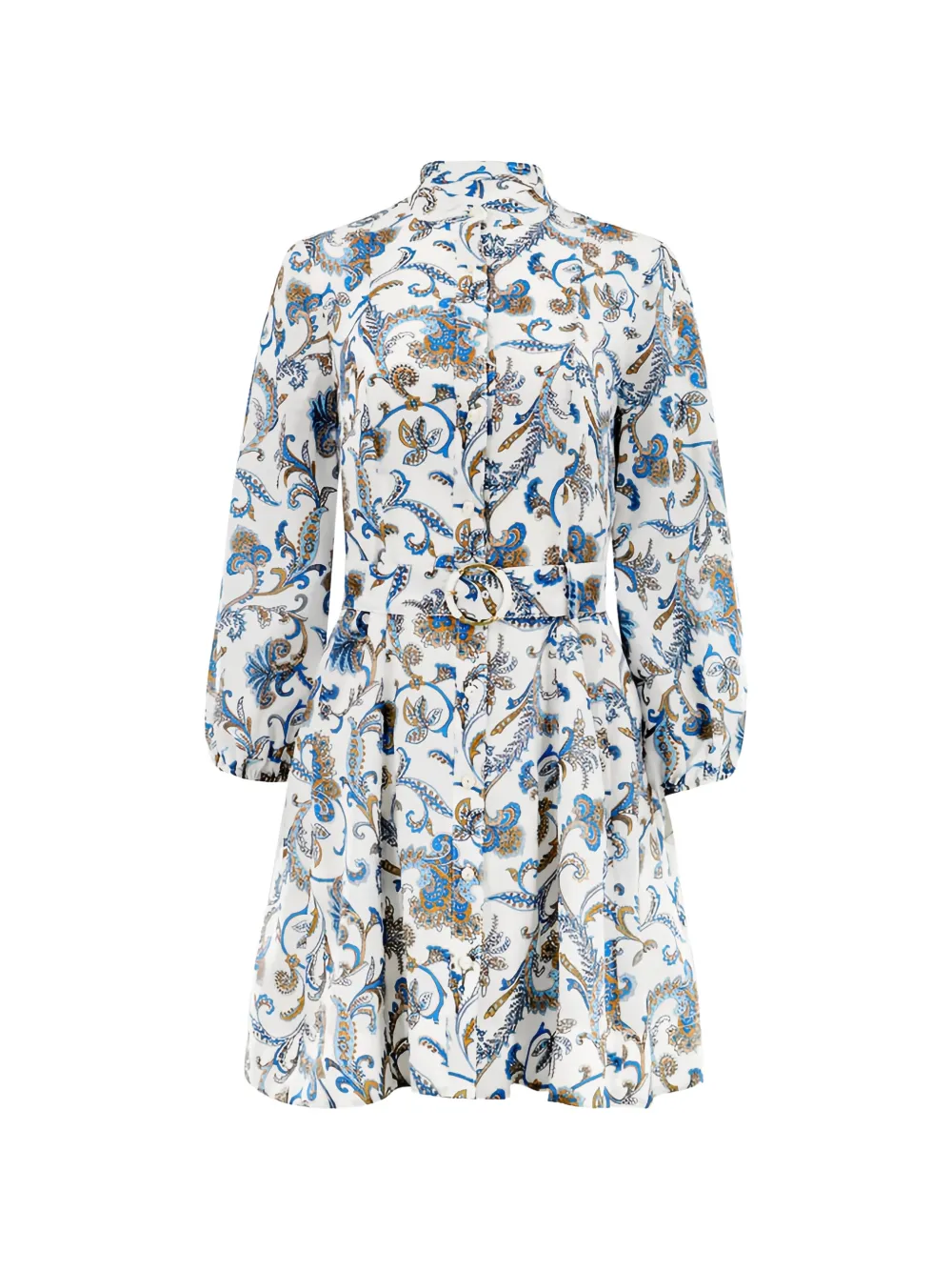 Veronica Beard paisley-print dress - Bianco