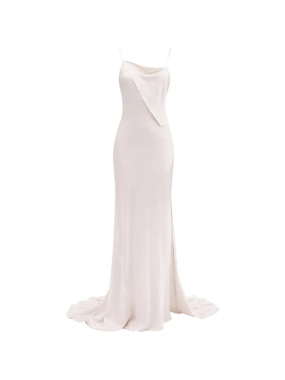 Ann Demeulemeester Aaricia asymmetric dress - Rosa