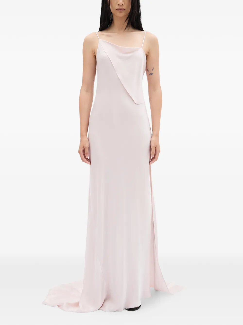 Ann Demeulemeester Aaricia asymmetric dress - Rosa