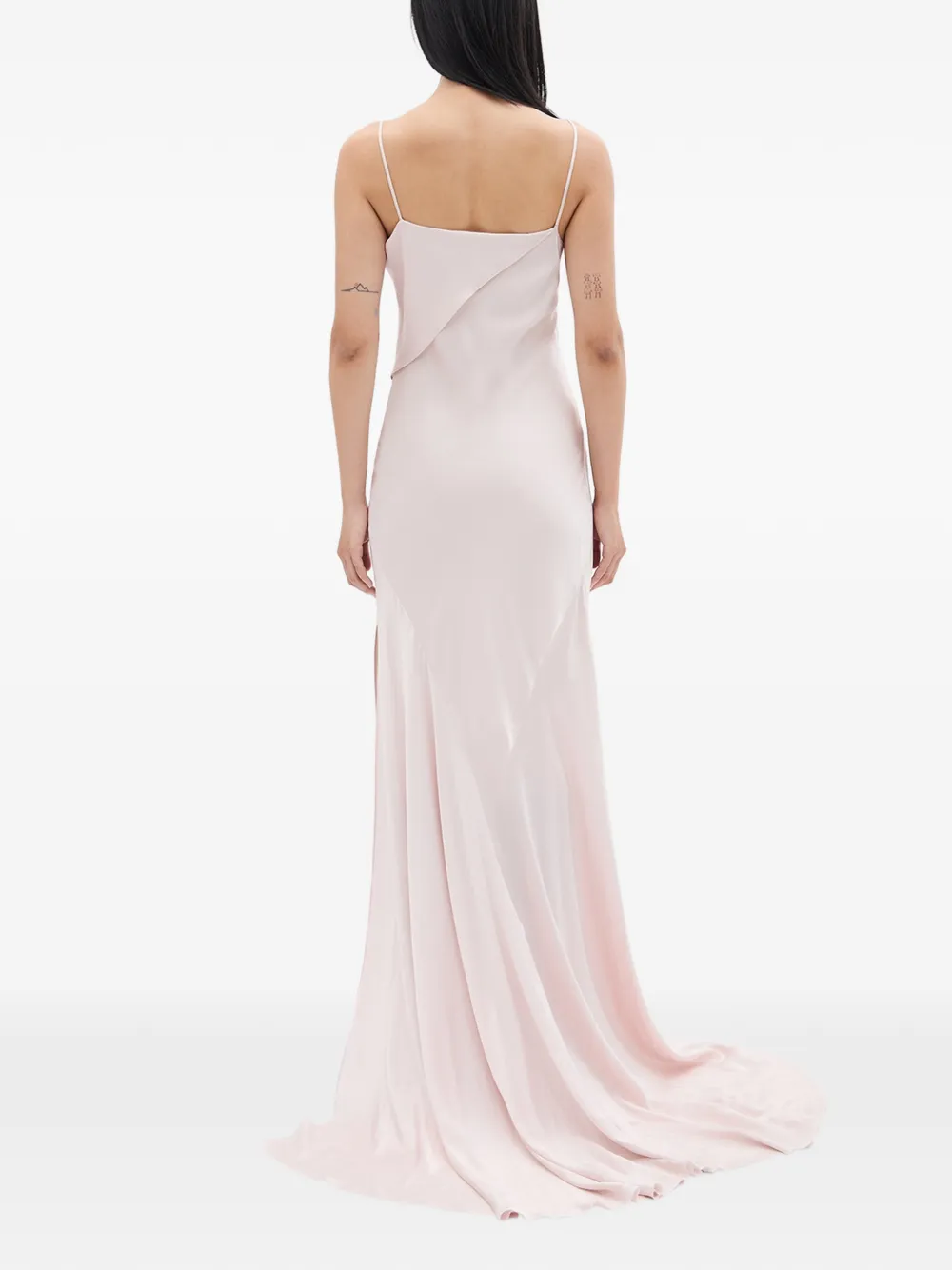 Ann Demeulemeester Aaricia asymmetrische jurk Roze