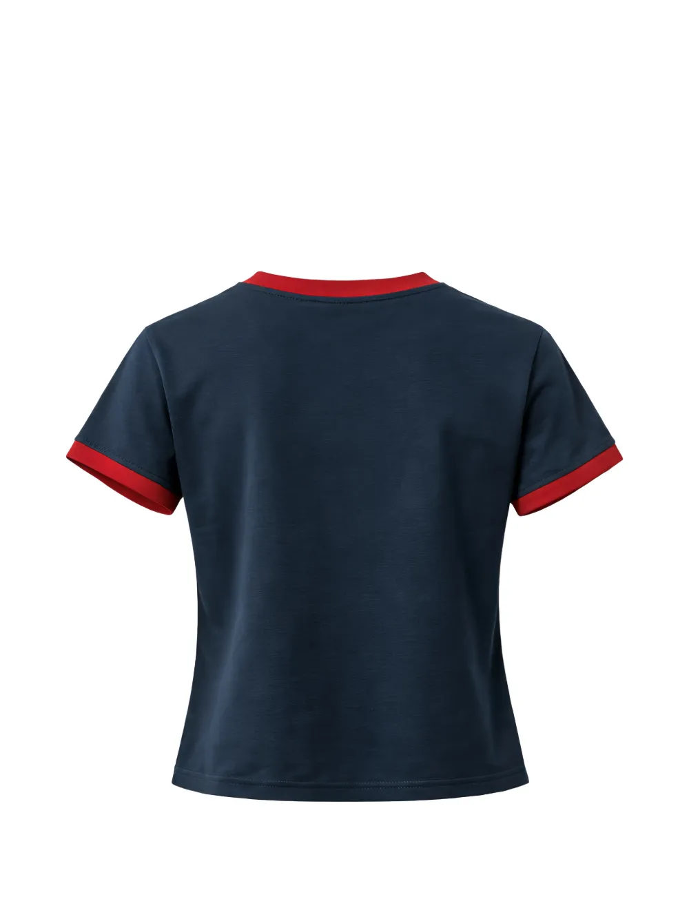  Reformation Crew-trim T-shirt - Blue 