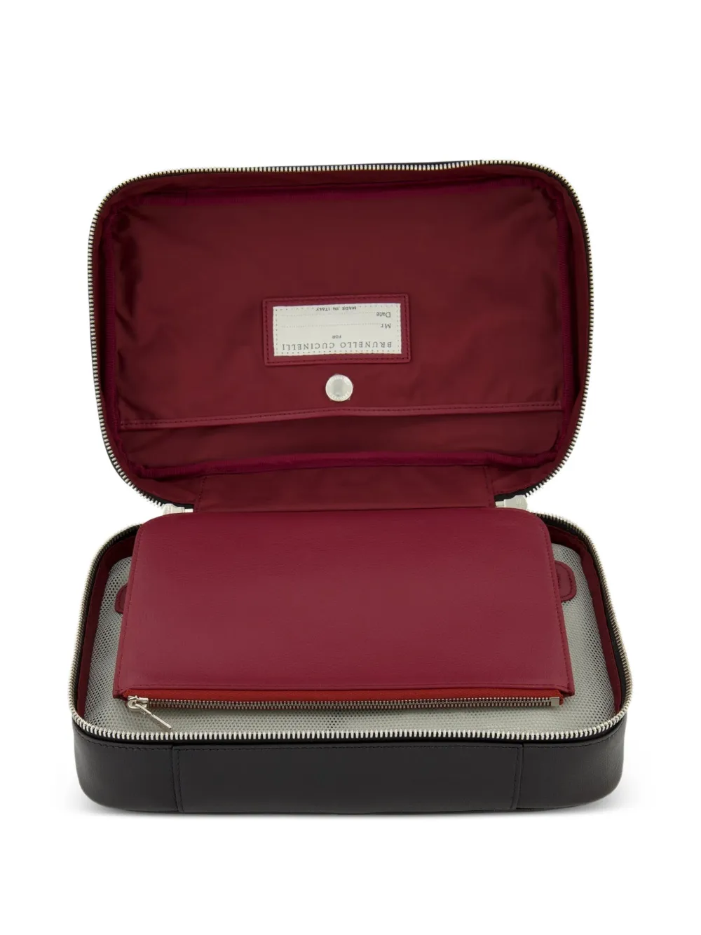 Grain Leather Beauty Case