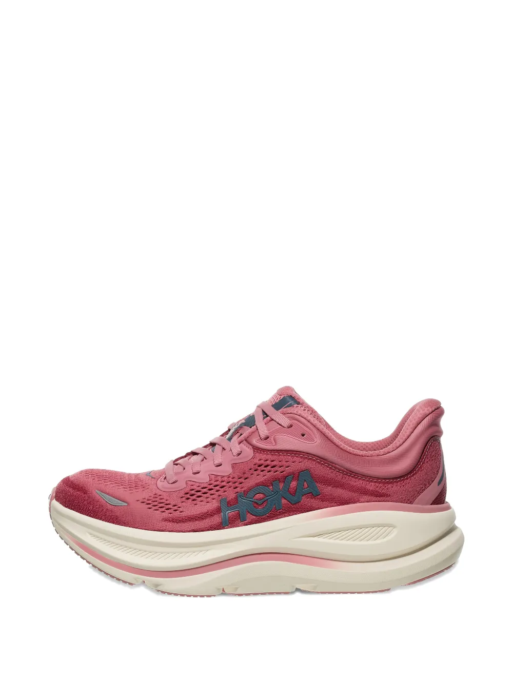 HOKA Bondi 9 sneakers met logodetail Roze
