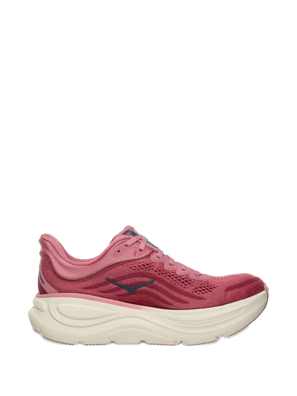 HOKA Bondi 9 logo-detail sneakers - Rosa