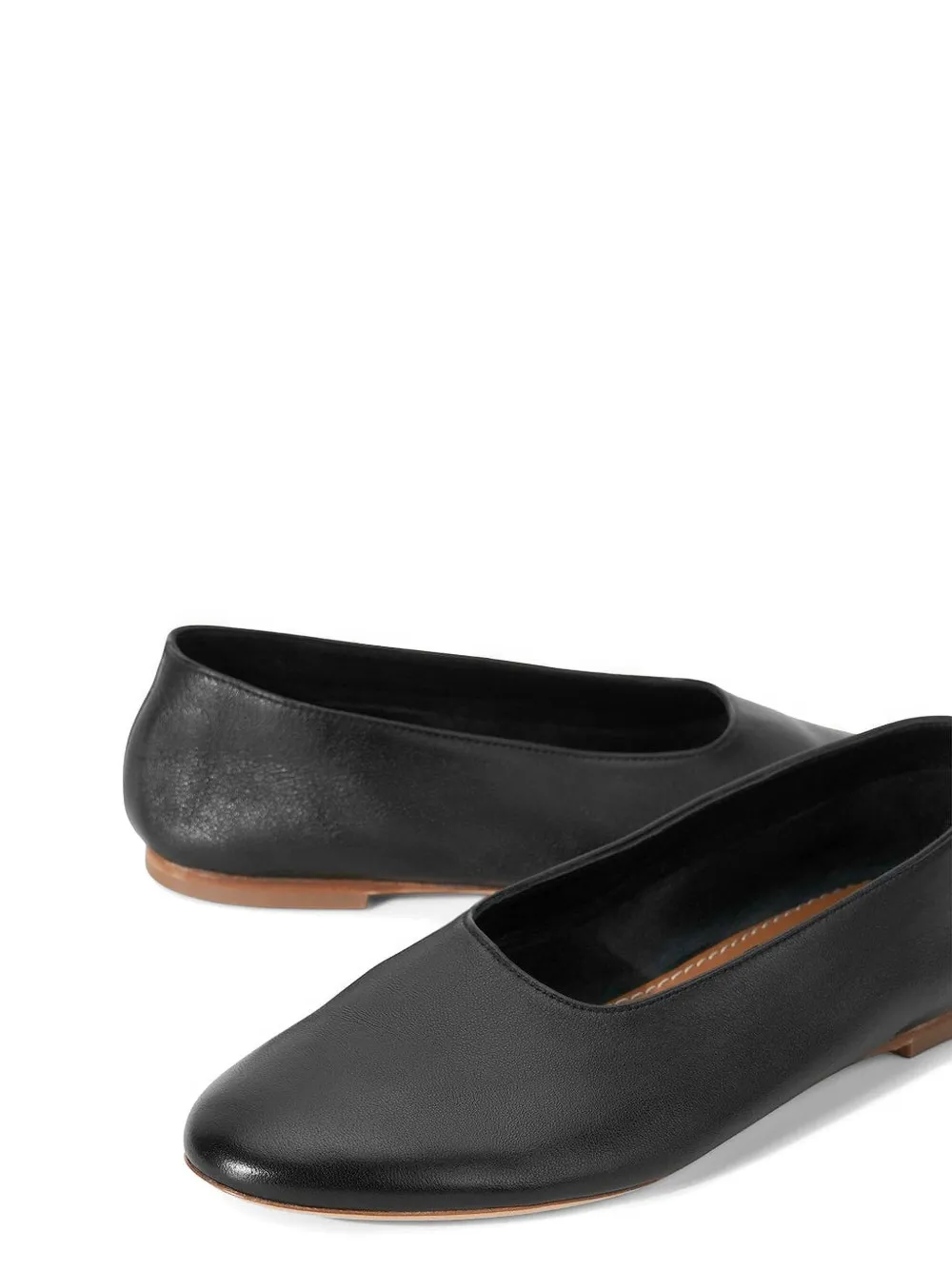  Staud Alba Ballet Flats - Black 