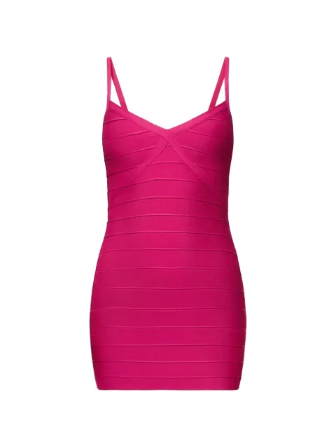 Herve Leger strap bandage dress