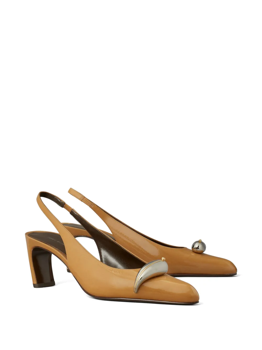 Tory Burch Pierced slingback pumps - Neutrals