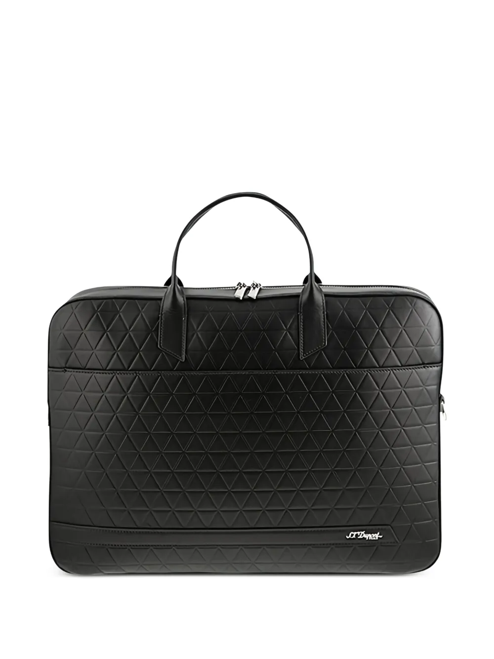 S.T. Dupont Firehead leather document holder - Nero