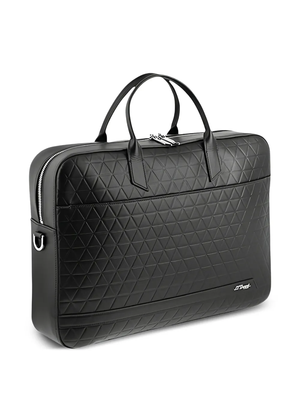  S.t. Dupont Firehead Leather Document Holder - Black 