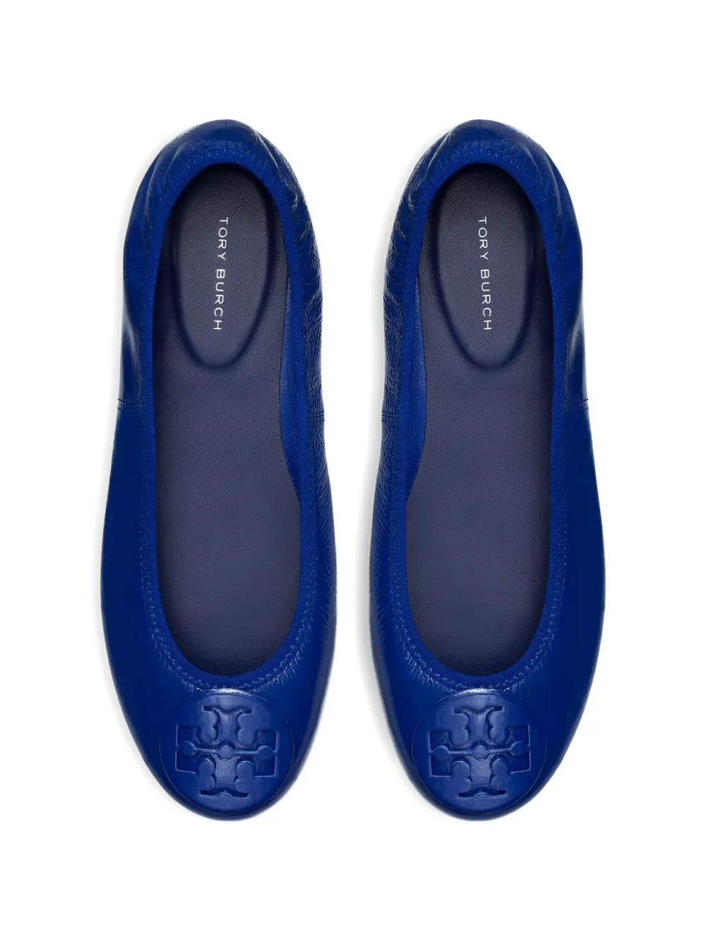 Tory Burch Reva Travel ballerina's Blauw