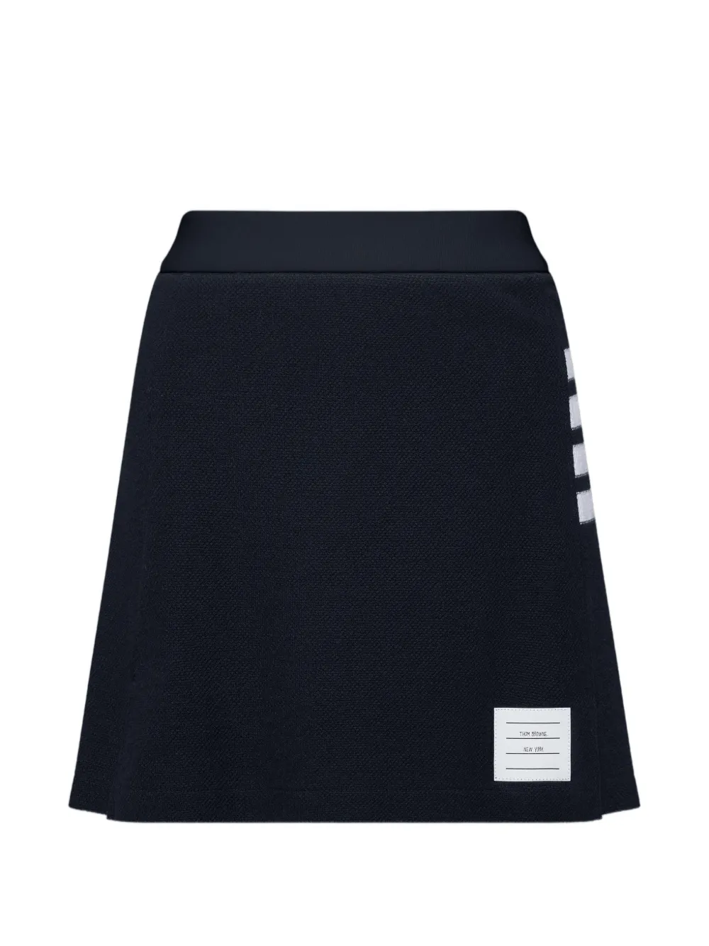 Thom Browne Mini-rok met logodetail Grijs