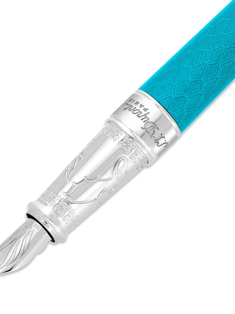  S.t. Dupont Game Of Thrones Eternity Fountain Pen - Blue 