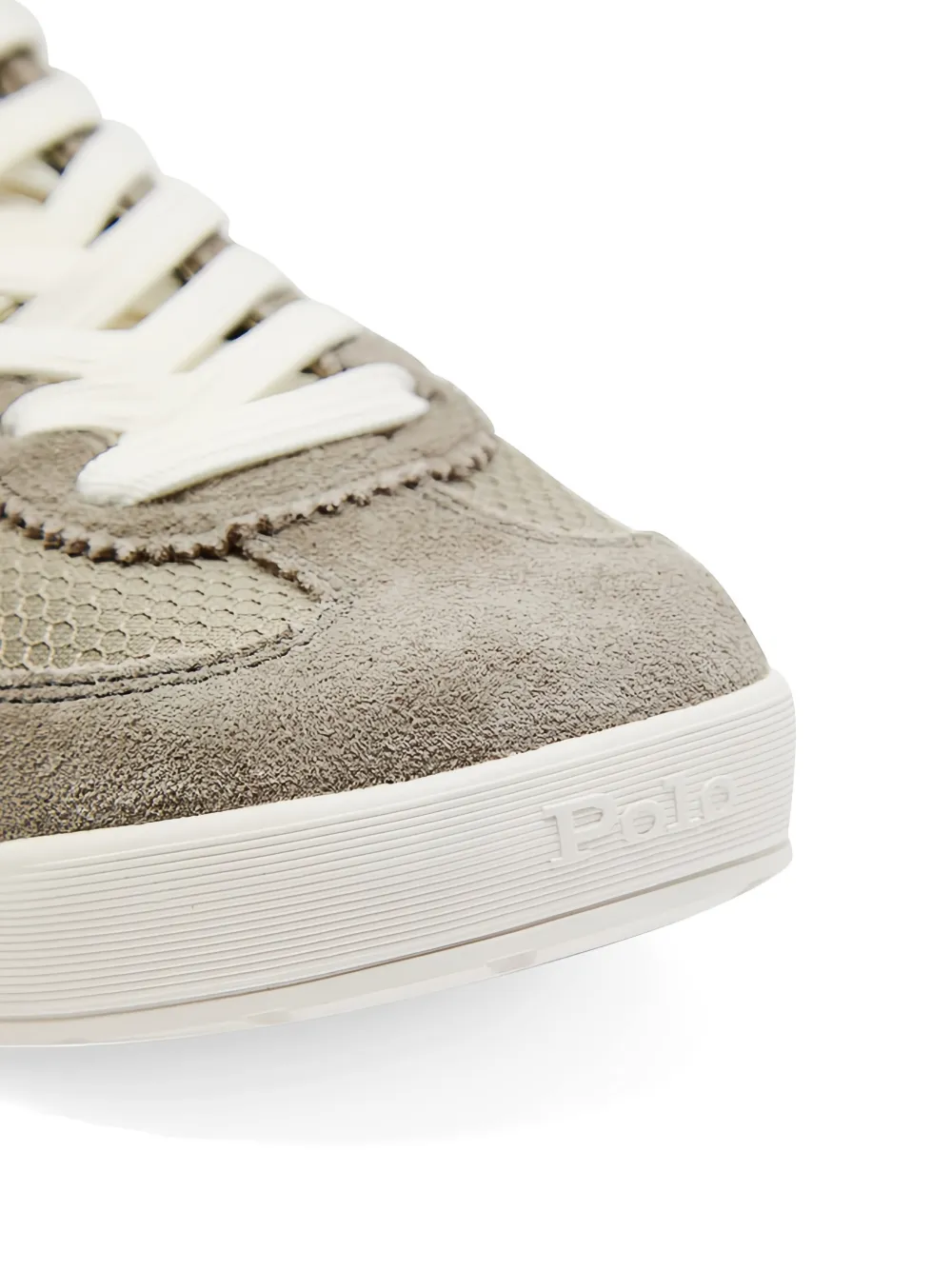 Polo Ralph Lauren Varick sneakers met logodetail Grijs
