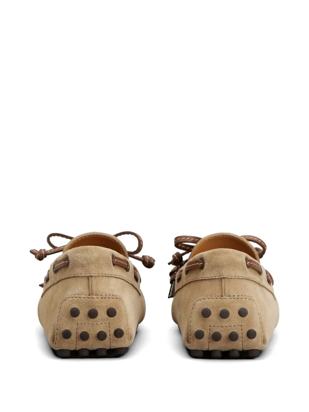 Tod's tassel-detail loafers Beige