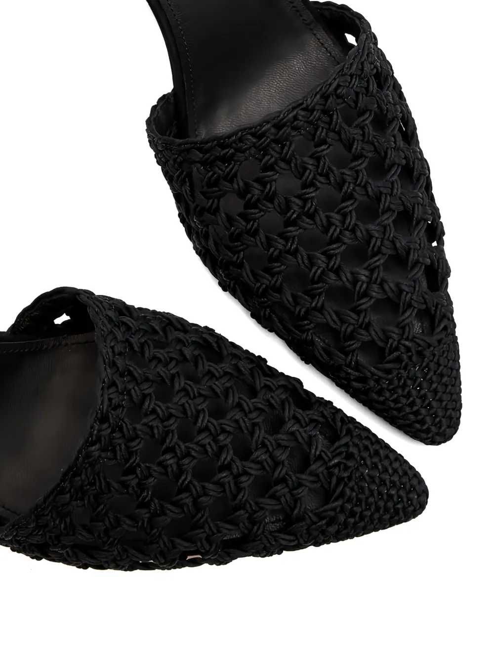 Jacquemus The High pumps met sleehak Zwart