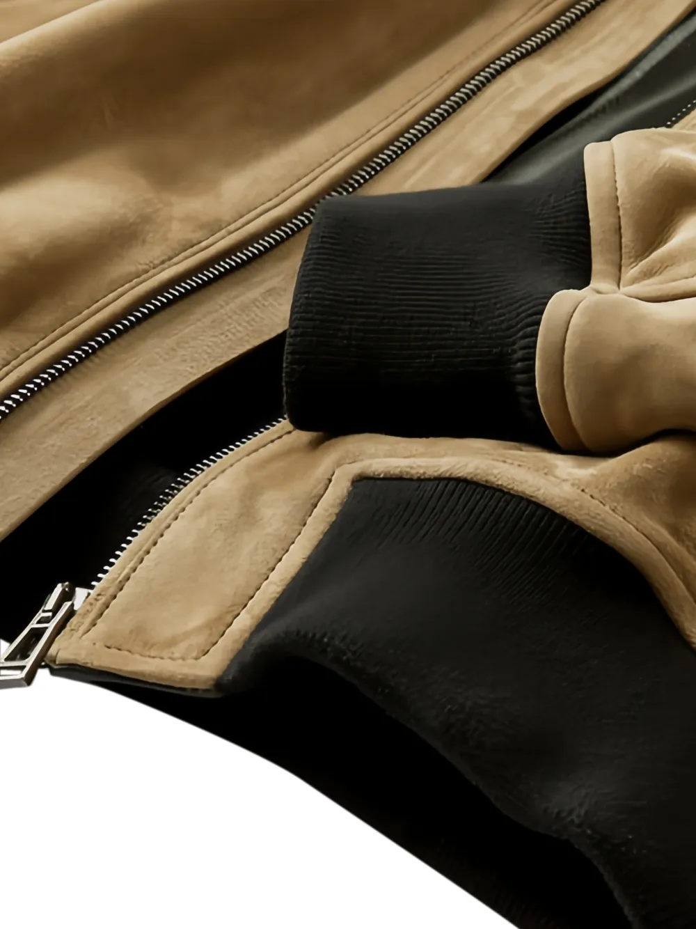  Belstaff Zip Fastening Bomber Jacket - Neutrals 