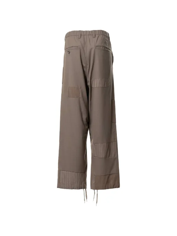 Maison MIHARA YASUHIRO Repaired パッチワーク パンツ | ニュートラル 