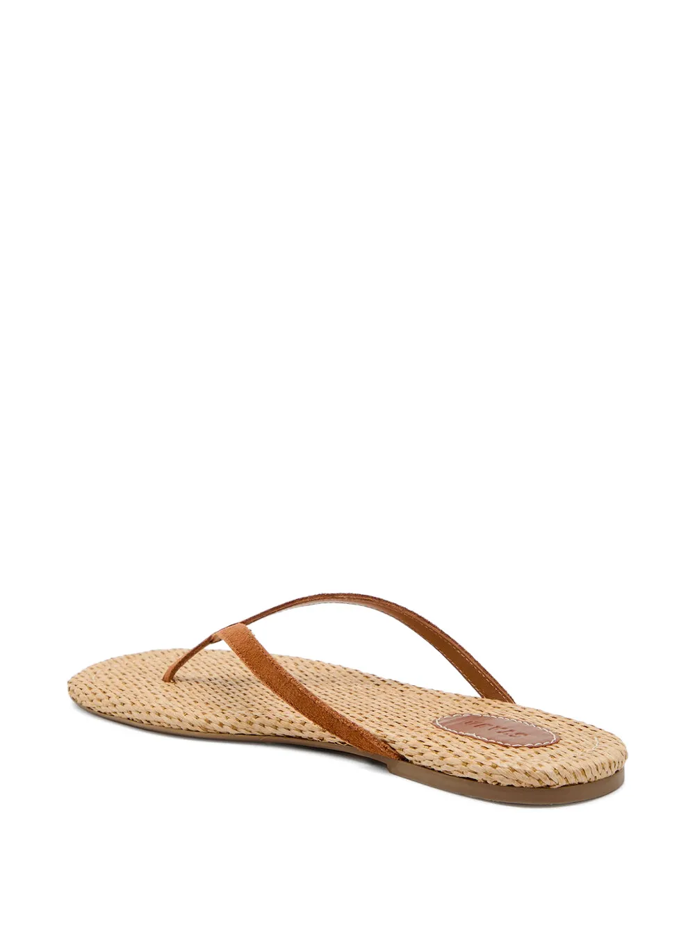 STAUD Freja sandalen met teenbandje Bruin