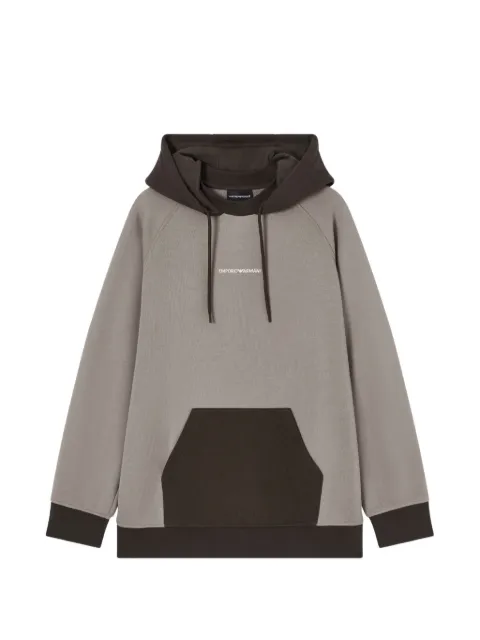Emporio Armani hoodie con detalle del logo
