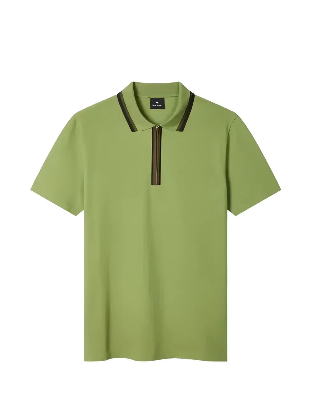 Paul Smith zip-fastening polo shirt - Verde