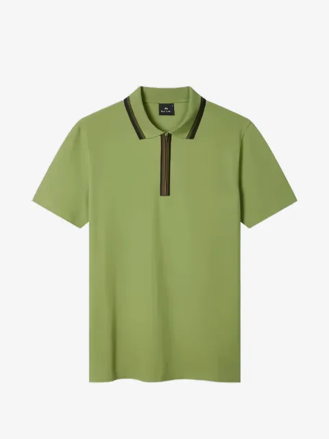 Paul Smith zip-fastening polo shirt
