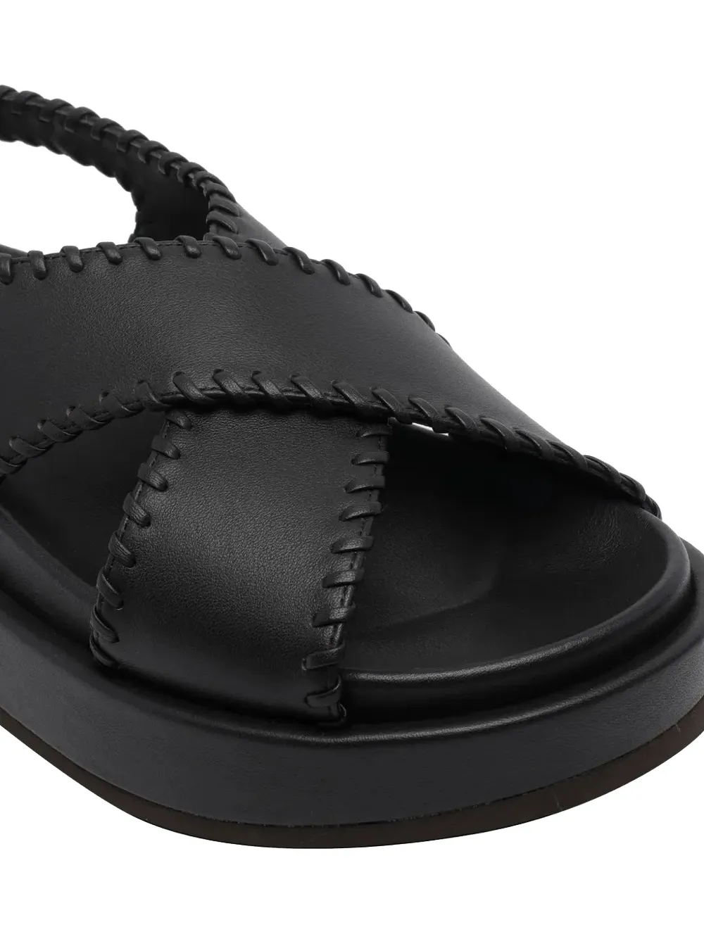 Paloma Barceló Sandalen met open neus Zwart