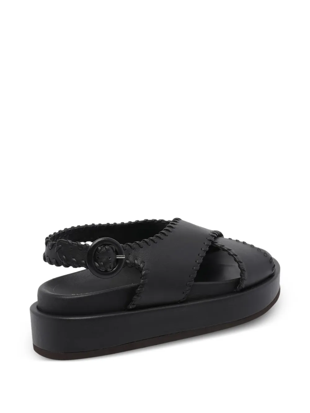  Paloma Barceló Open-toe Buckle-fastening Sandals - Black 