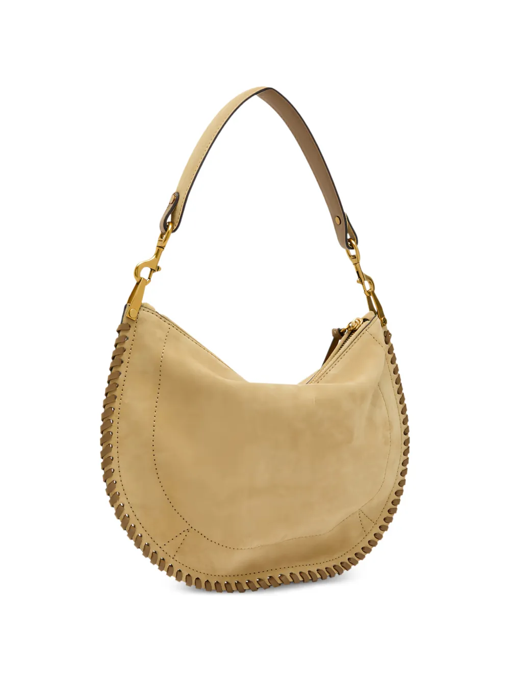  Isabel Marant Whipstitch Shoulder Bag - Neutrals 