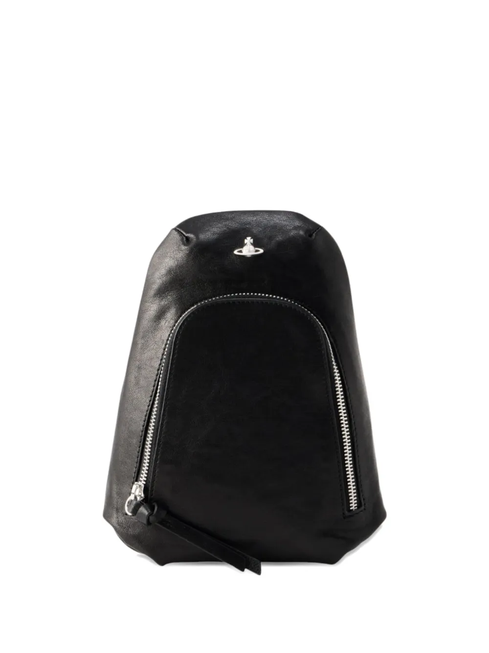 Vivienne Westwood orb-detail messenger bag - Nero