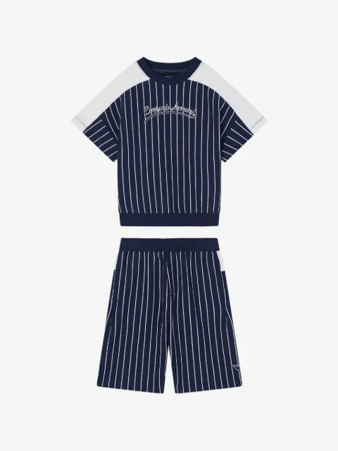 Emporio Armani Kids Set con shorts a righe