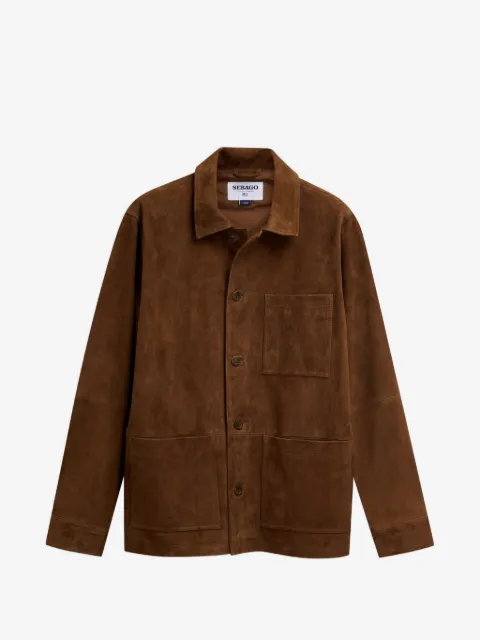 Sebago 贴袋搭扣皮夹克