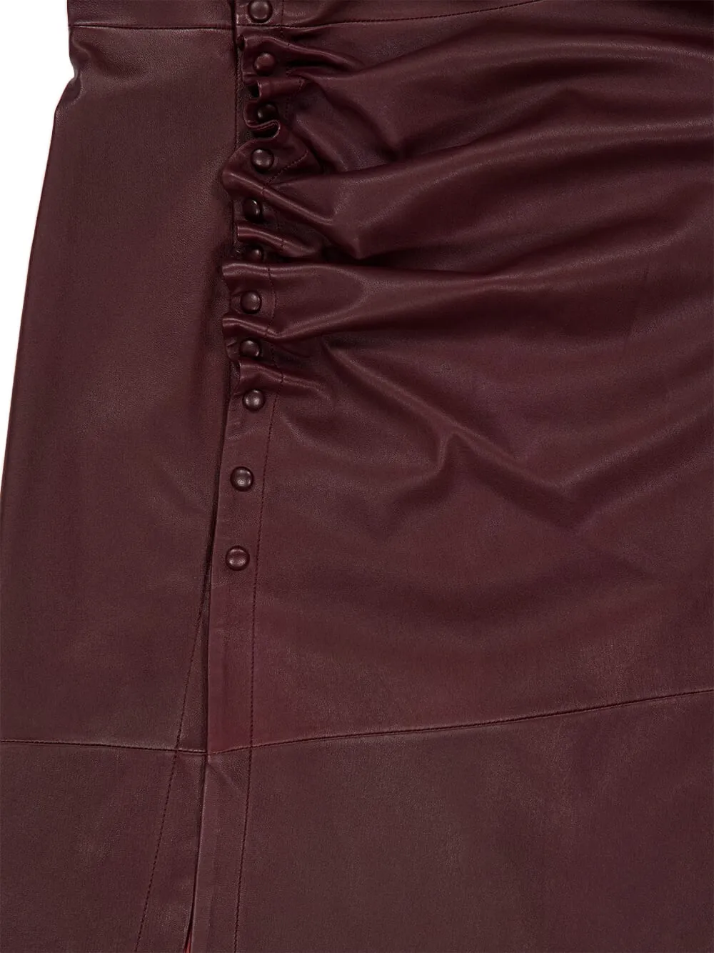 Rabanne Asymmetrische jurk Rood