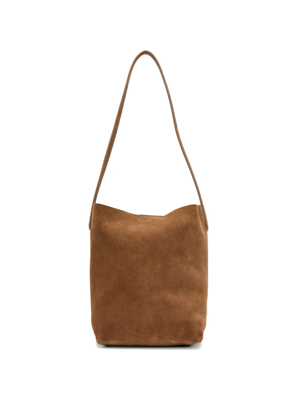  Mansur Gavriel Smooth Shoulder Bag - Brown 