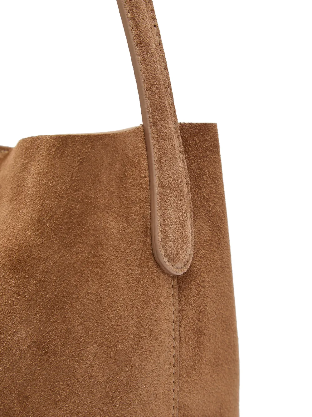  Mansur Gavriel Smooth Shoulder Bag - Brown 