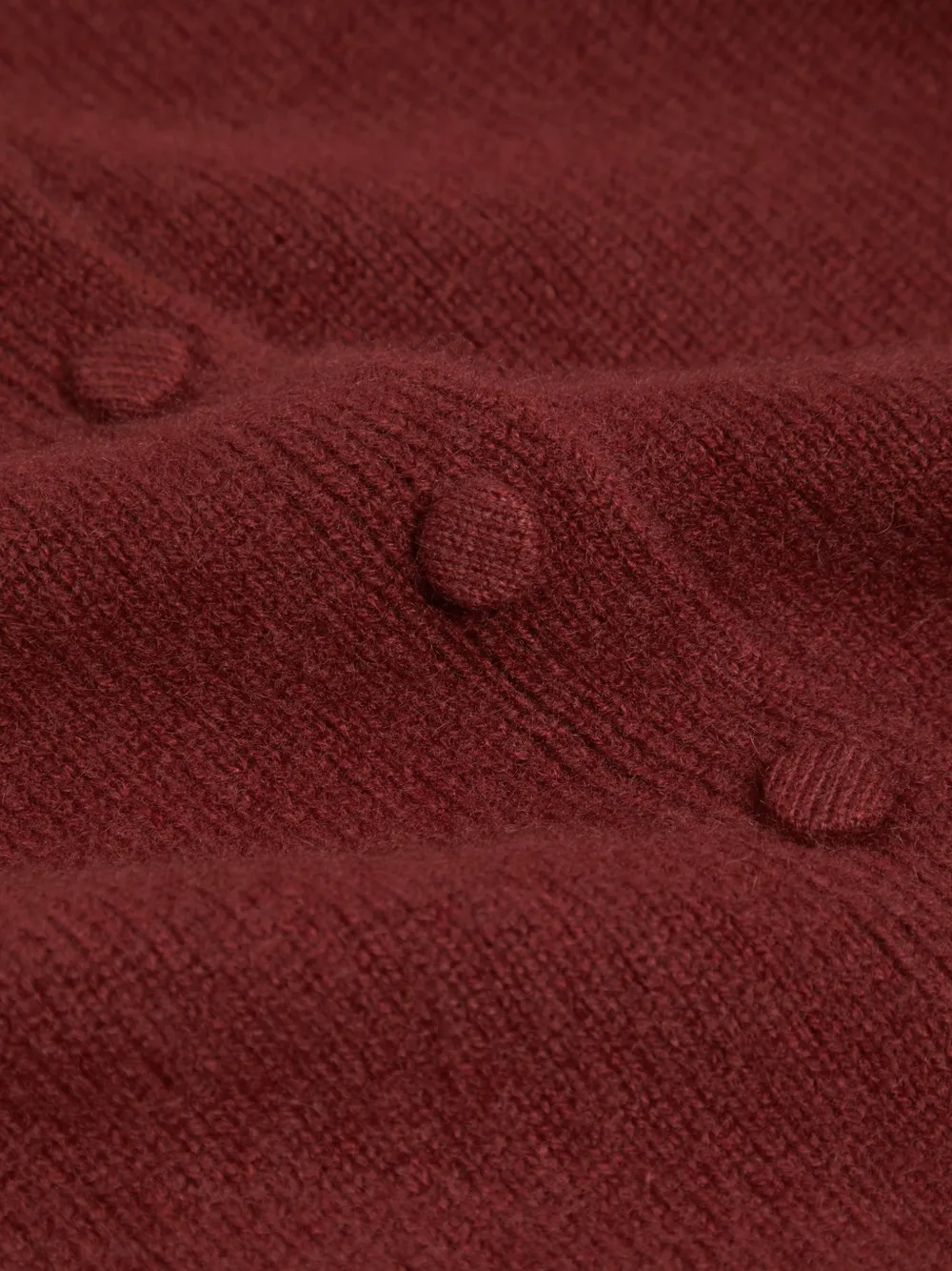  Reformation Clara Patch-pocket Cardigan - Red 