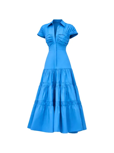 Alexis Carosini ruffled tiered dress