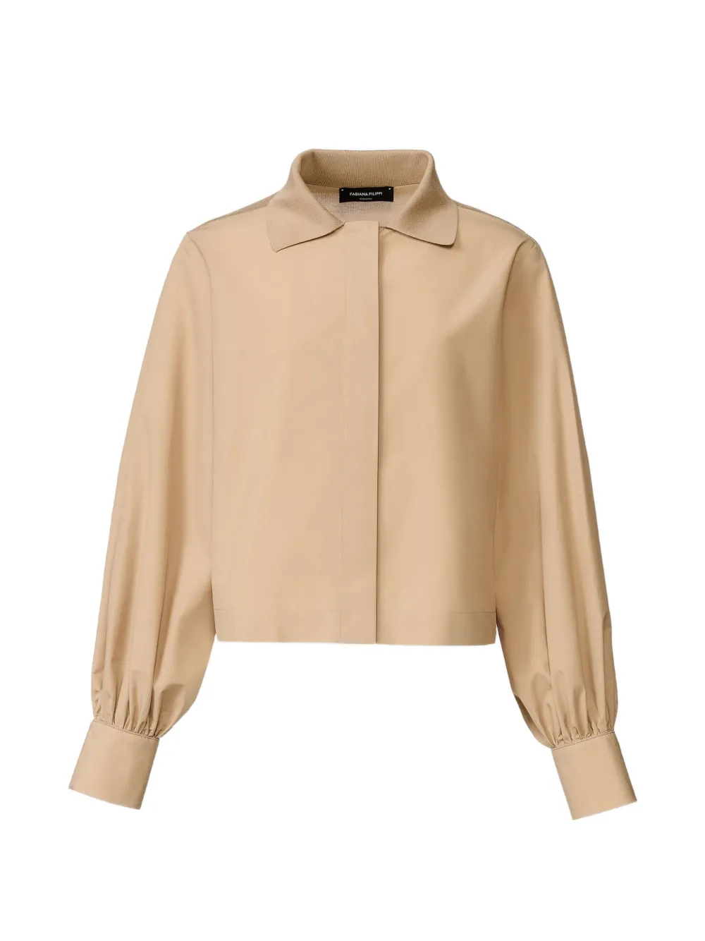 Fabiana Filippi collared shirt - Nude