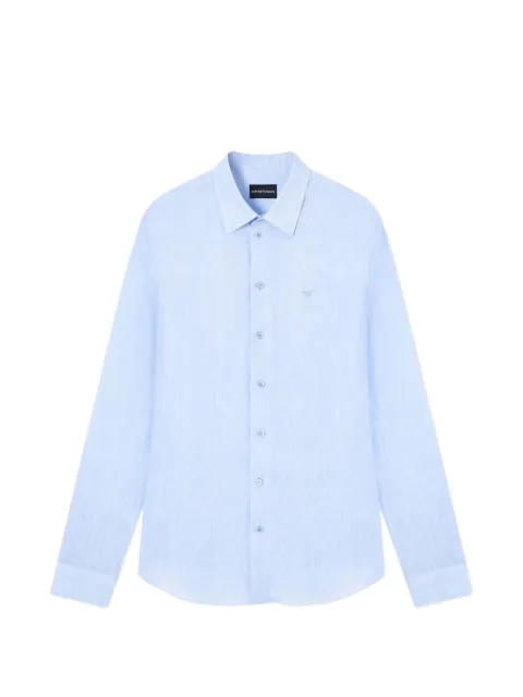 Emporio Armani Camisa com detalhe de logo
