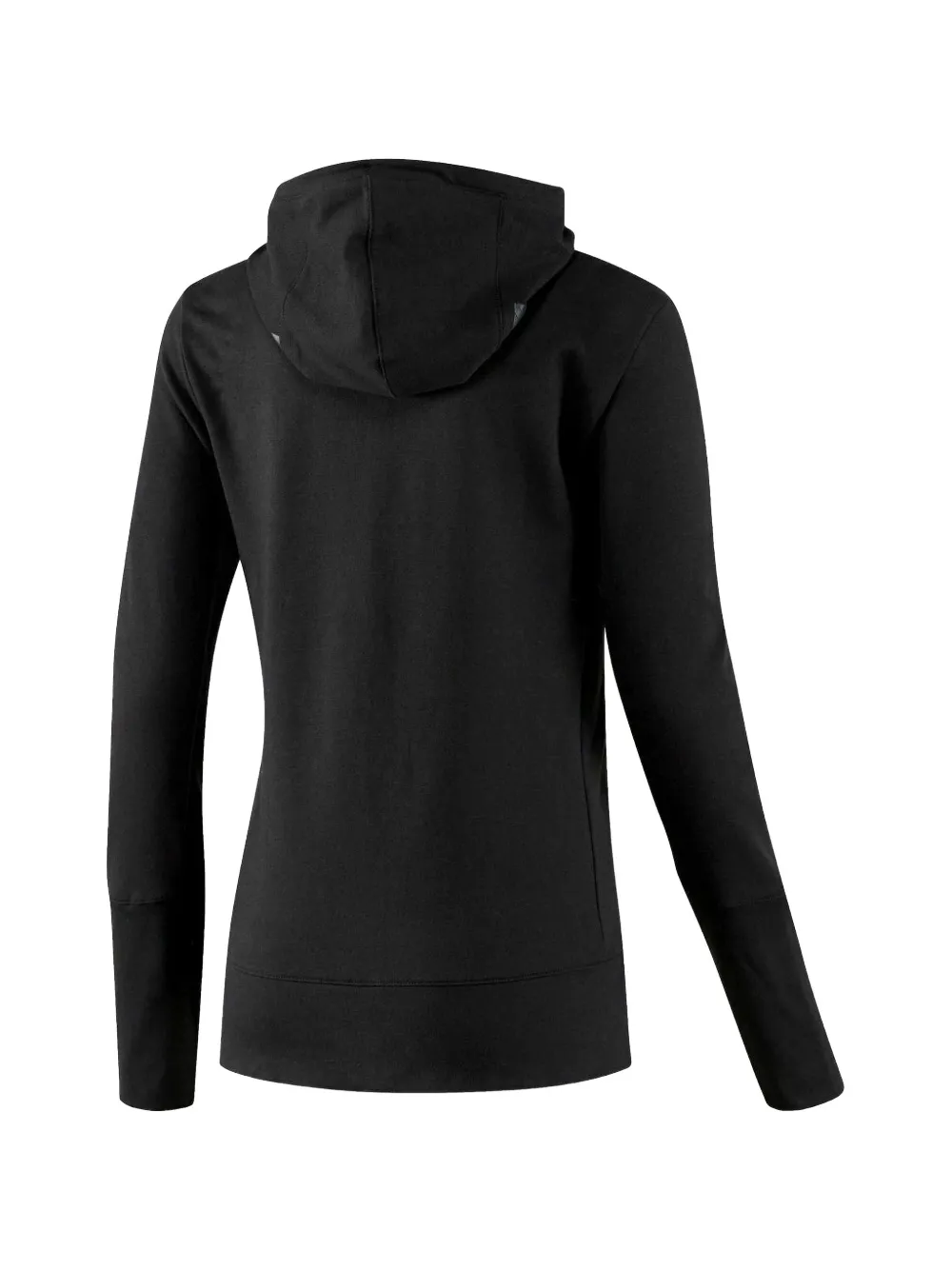 Reebok Performance jack met capuchon en rits Zwart