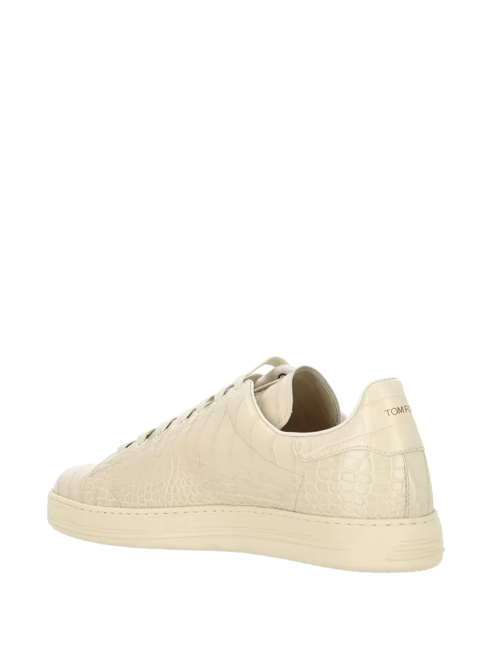 TOM FORD Warwick sneakers met reliëf Beige