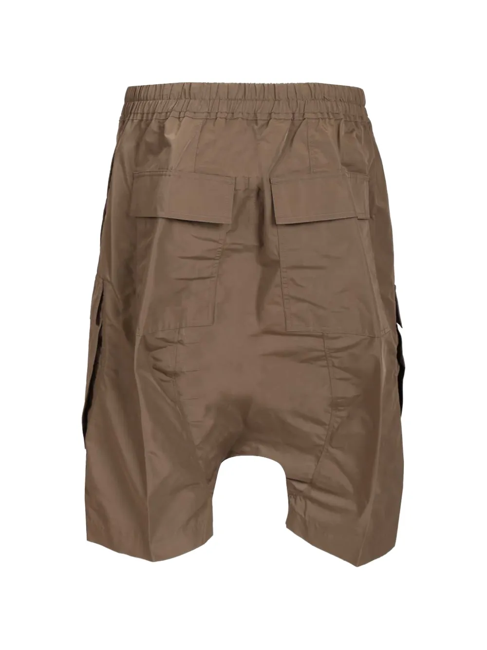 Rick Owens Drawstring Detail Cargo Shorts | Brown | FARFETCH