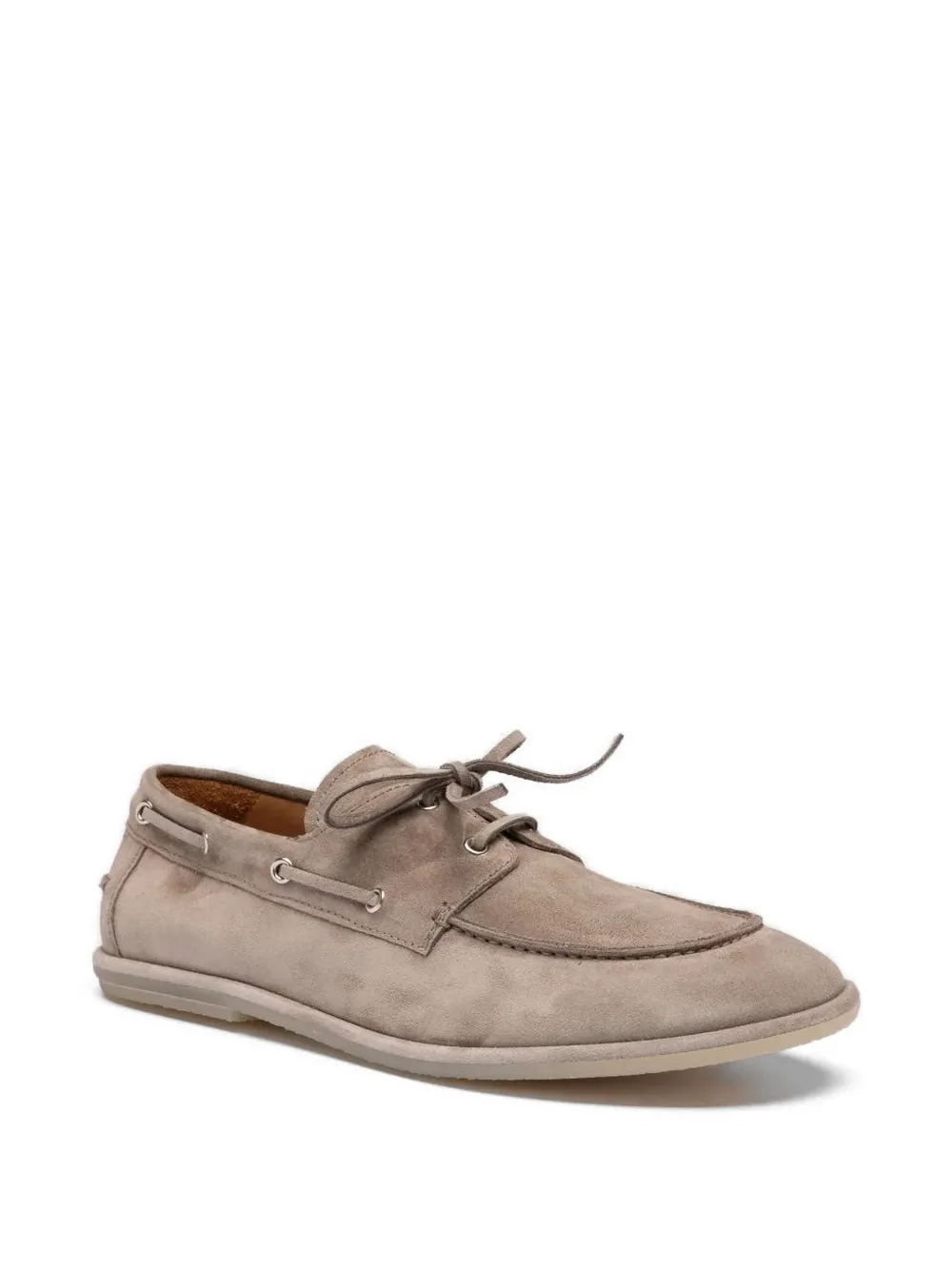 Officine Creative Love 101 suède bootschoenen Beige