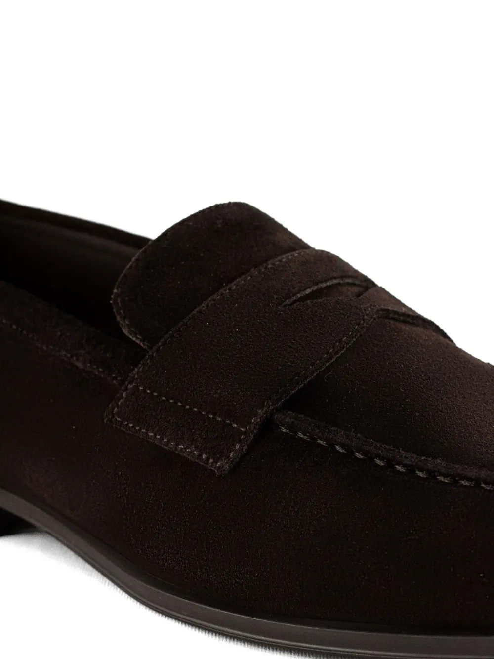 Doucal's Suède loafers Bruin