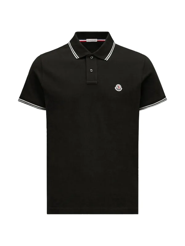 Moncler ポロシャツ | ブラック | FARFETCH JP