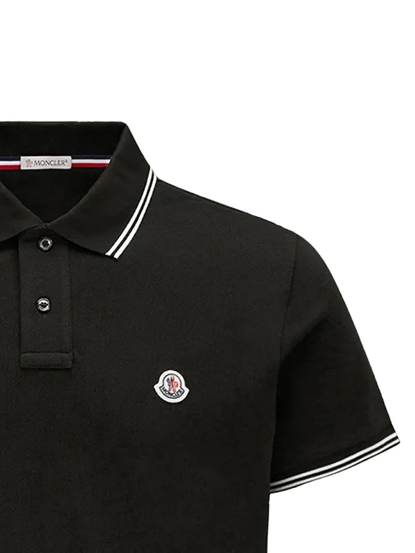 Moncler ポロシャツ | ブラック | FARFETCH JP