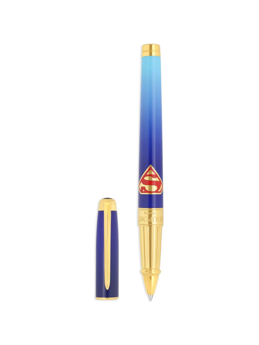S.T. Dupont Line D Eternity Superman rollerball pen - Blu