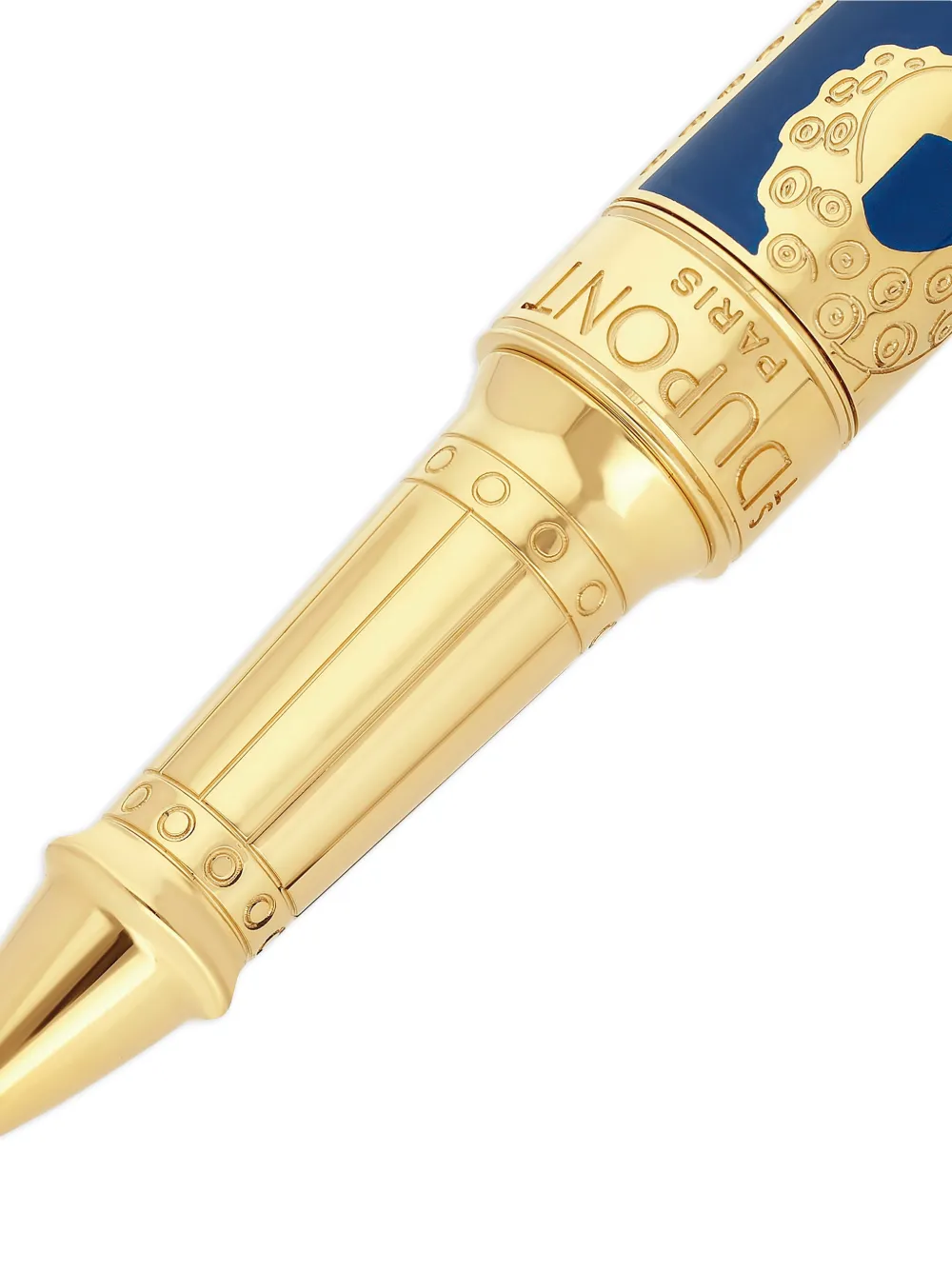  S.t. Dupont Engraved-detail Pen - Gold 