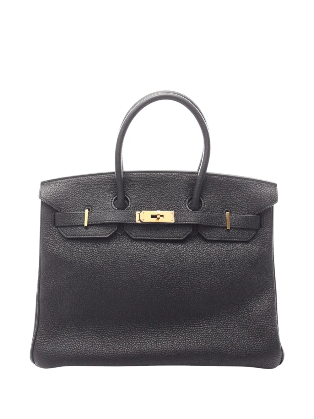 Hermès Pre-Owned 2009 Togo Birkin 35 handbag - Nero