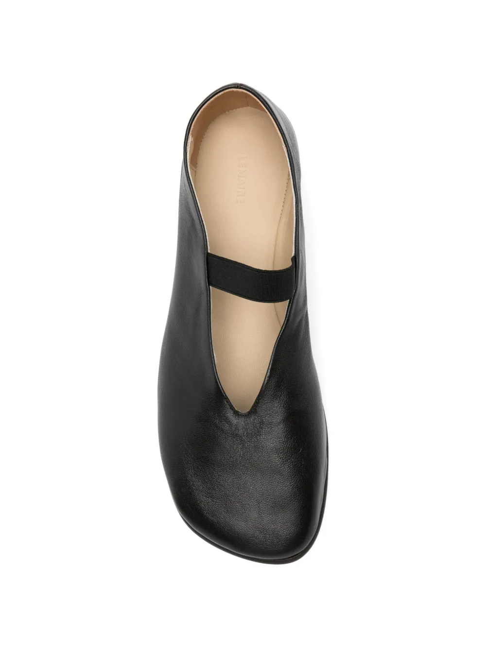 LEMAIRE Glove platte pumps Bruin