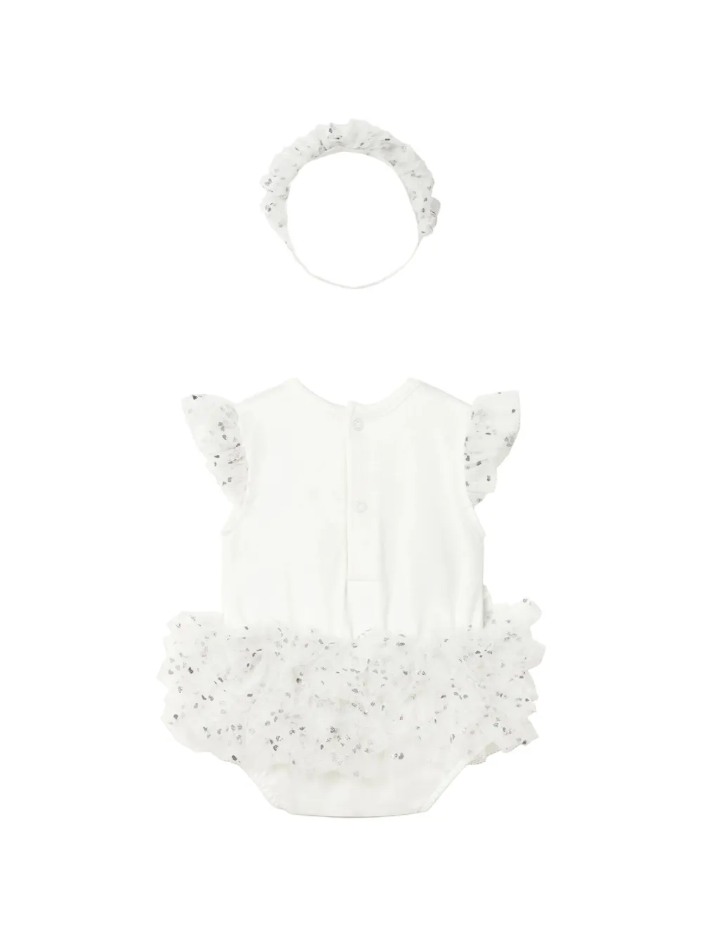 Ruffled Bodysuit Set